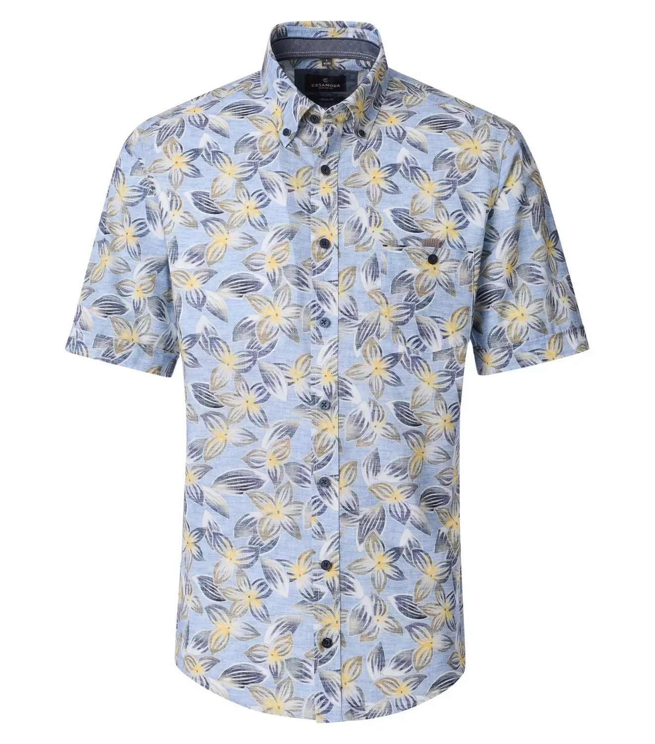 B.D. Casual Fit Short 1/2Arm male - L - FashionsVida