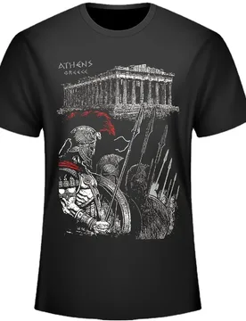Fashion Design Ancient Greek Legion Men's T-Shirt. Summer Cotton Short Sleeve O-Neck Unisex T Shirt New S-3XL - Aliexpress - FashionsVida