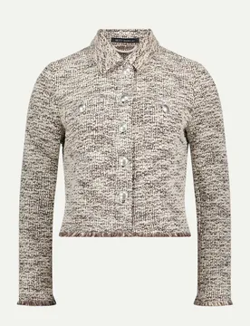 Taillierter Bouclé-Blazer Beige 40 - Betty barclay - FashionsVida