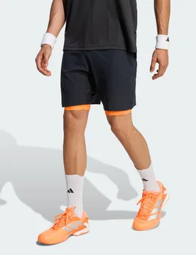 SET SHORTS DA TENNIS CLIMACOOL CON SHORTS INTERNI M Black - Adidas - FashionsVida