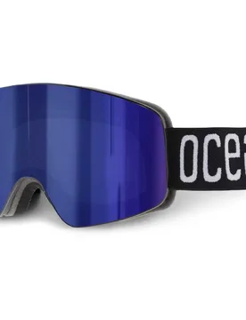 Masque De Ski Parbat Black Blue Revo Lenses/CAT3 Homme - Ocean Sunglasses - FashionsVida