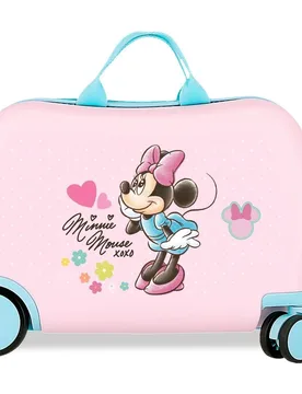Maleta infantil 2 ruedas multidireccionales minnie imagine con capacidad de 28l - Disney - FashionsVida