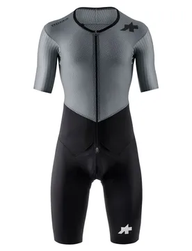 Tuta Da Gara A Maniche Corte Equipe Rs Le Houdini S11 Fanatic Silver - Assos - FashionsVida