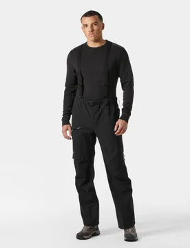 Men’s Verglas Backcountry Ski Shell Trousers Black XL - Black - Male - Helly Hansen - FashionsVida