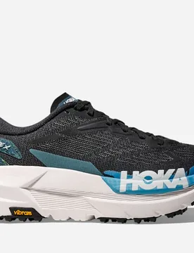 Women's Mafate X Trail Shoes in Black/Skyward Blue, Size 7.5 - HOKA - FashionsVida