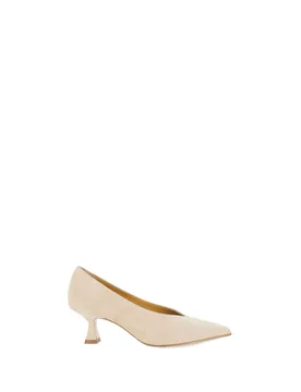 Décolleté pelle scamosciata CHAMPAGNE 41 - SILVIA ROSSINI - FashionsVida