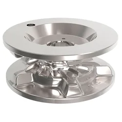 Dp1/e1/r1/cl1 Windlass Sheave Silver 6 mm unisex