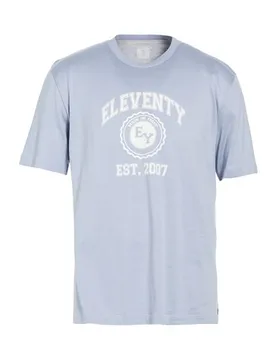 Camiseta Hombre Azul celeste S Hombre - Eleventy - FashionsVida