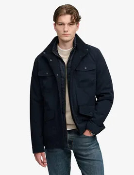 In 1 Utility Jacket Navy male - Superdry & Co - FashionsVida