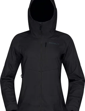 Norrona - Doudoune légère, isolante et respirante - Lyngen Thermo100 Active Zip Hood W Caviar Black en Nylon - Taille S - Noir - Norröna - FashionsVida