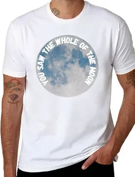 You Saw The Whole Of The Moon (The Waterboys) T-Shirt mens graphic t shirts t shirt man luxury T-Shirt - Aliexpress - FashionsVida