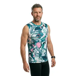Garden Sleeveless T-shirt Multicolour M Men