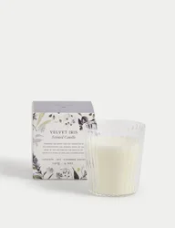 Velvet Iris Scented Candle Purple Mix