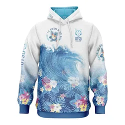 Swim Bike Run Wave Hoodie Multicolour M Men,Women