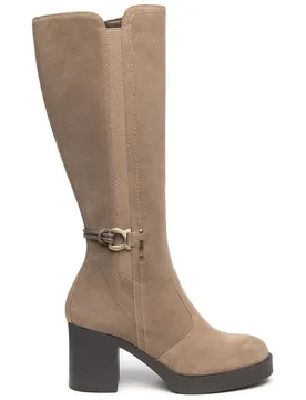 Stivali Con Tacco I617932d Beige EU 37 - Nero Giardini - FashionsVida