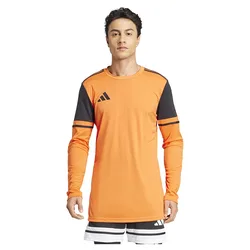T-shirt à Manches Longues Squadra 25 Semi Impact Orange / Black M