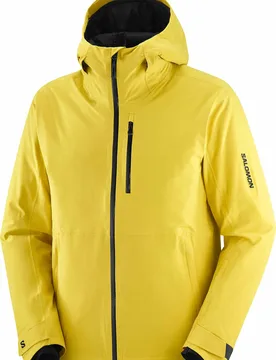 Isolierende Skijacke aus PrimaLoft® Highland Jacket M Cress Green für Herren Größe S Gelb - Salomon - FashionsVida