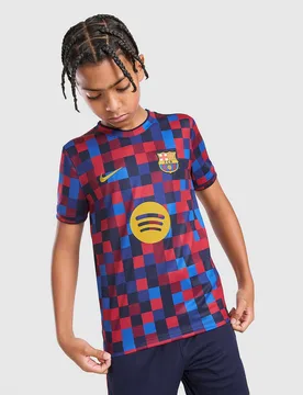 FC Barcelona 2026/27 Pre Match Shirt Junior - Rosso, rosso rosso Bambino taglia 10-12Y - Nike - FashionsVida