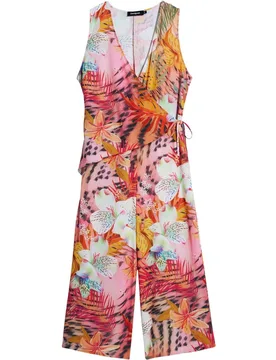 Mono de mujer cruzado tropical - Desigual - FashionsVida