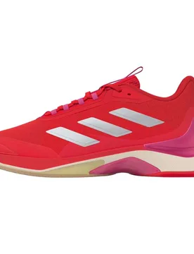 Avacourt 2 All Court Shoes Lucid Red / Silver Met / Warvan UK 6 - Adidas - FashionsVida