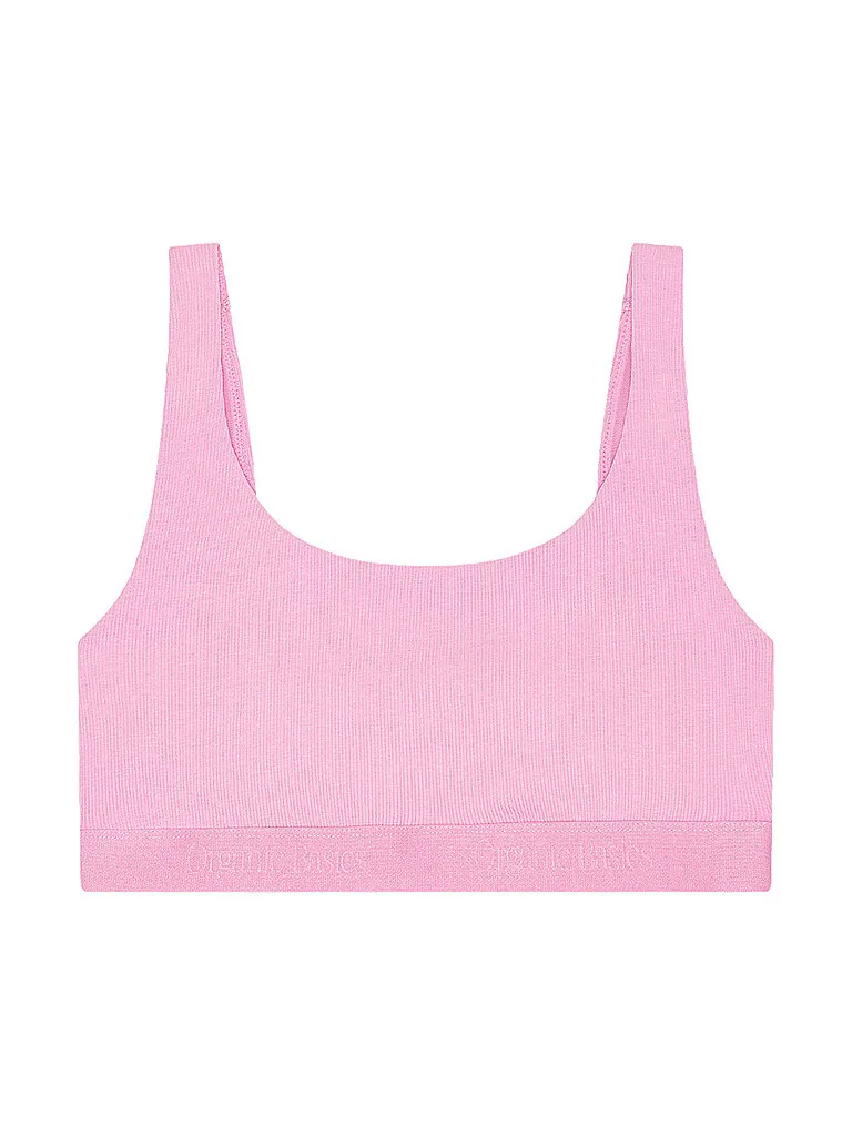 Bustier CORE RIB rosa pétalo rosa M - Basics - FashionsVida