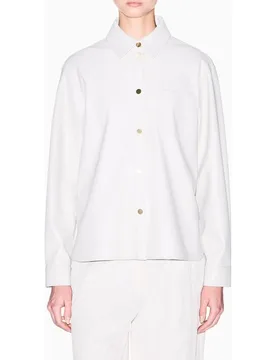Camisa de mujer ecopiel regular - Armani Exchange - FashionsVida