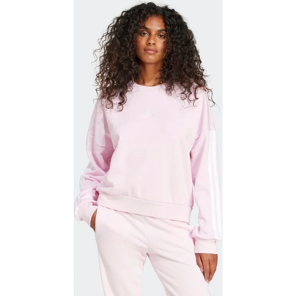 Sudadera de mujer Essentials French Terry 3 bandas - Adidas - FashionsVida