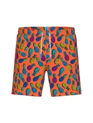Costume da bagno boxer da uomo Beach Allover arancione S