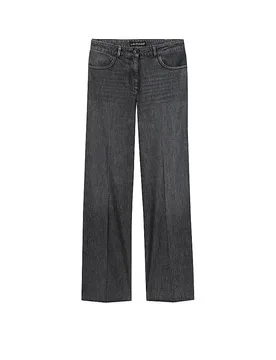 Jeans Flared Fit noir 44 - Luisa Cerano - FashionsVida