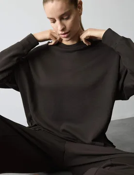 Scuba Lounge Sweatshirt Dark Chocolate female - Autograph - FashionsVida