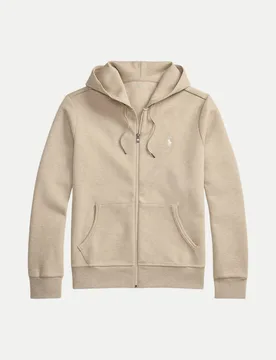 Polo Sweatjacke mit Kapuze Beige M - Ralph Lauren - FashionsVida