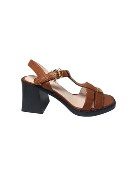 PA16058C0EPF0200 Donna Pelle Marrone - Pollini - FashionsVida