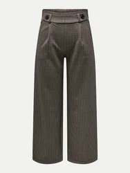 Wide-Fit Karo-Hose Geggo Braun L/32