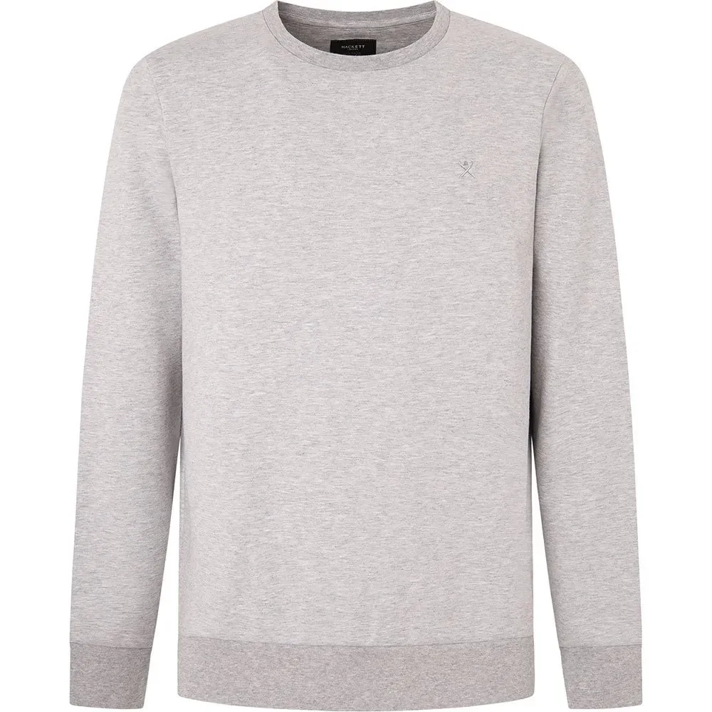 Hackett Felpa Hm581165 Light Grey M - Hackett - FashionsVida