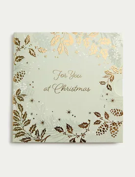 Christmas For You Gift Card No Colour - M&S - FashionsVida
