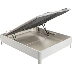 Canapé abatible de madera con 2 tapas y patas Design 2T