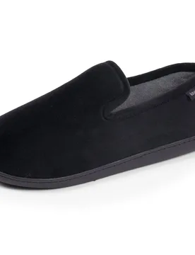 Chaussons Charentaises Noir/Gris noir 42 - Isotoner - FashionsVida