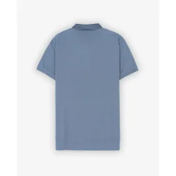Polo de hombre de algodón de manga corta