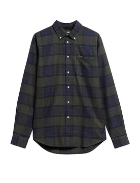 Barbour Camisa verde oscuro S - Barbour - FashionsVida