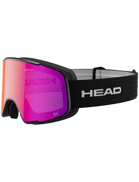 Masque de ski - Horizon 2.0 5K Red Black en Silicone - Noir - Head - FashionsVida