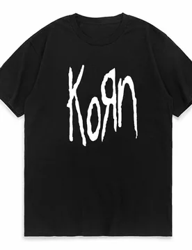 Korn Music Concert Rock Band T Shirt Men's Vintage Metal Gothic T-Shirt Korn World Tour Short Sleeve T Shirts - Aliexpress - FashionsVida