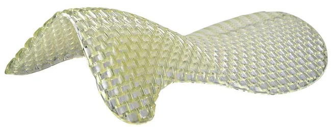 Respira Air-Release Gel Pad & Front Riser black