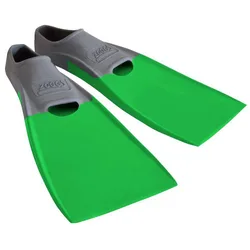 Blade Rubber Long Swimming Fins Grey / Green UK 6-7 unisex