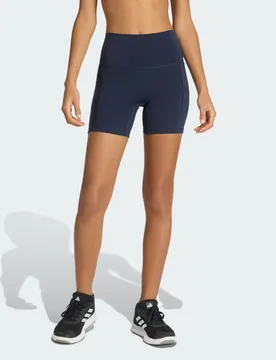 Leggings Short 3 Stripes Studio All Me Booty XS 13 CM Legend Ink - Adidas - FashionsVida