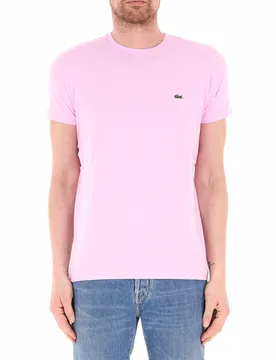 Lacoste T-shirt girocollo ROSA 8 - Lacoste - FashionsVida