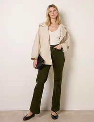 Pocket Rope Stretch Jeans - 14 / GREEN - female