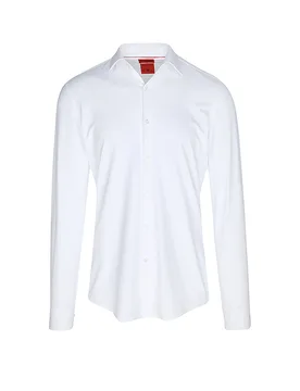 HUGO Jerseyhemd Slim Fit KENNO weiss 39 herren - Hugo Boss - FashionsVida