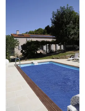Summer Cover For Rectangular Pool Blue 565 x 368 cm unisex - Gre Accessories - FashionsVida