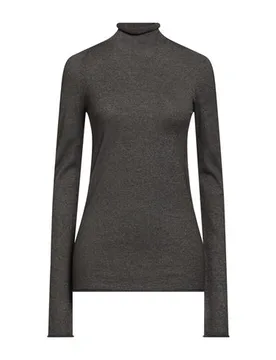 Rollkragenpullover Damen Khaki M/L Damen - URBAN ZEN - FashionsVida