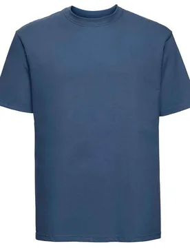 Mens Ringspun Cotton Classic T-Shirt (Indigo Blue) - Size X-Large - Russell athletic - FashionsVida